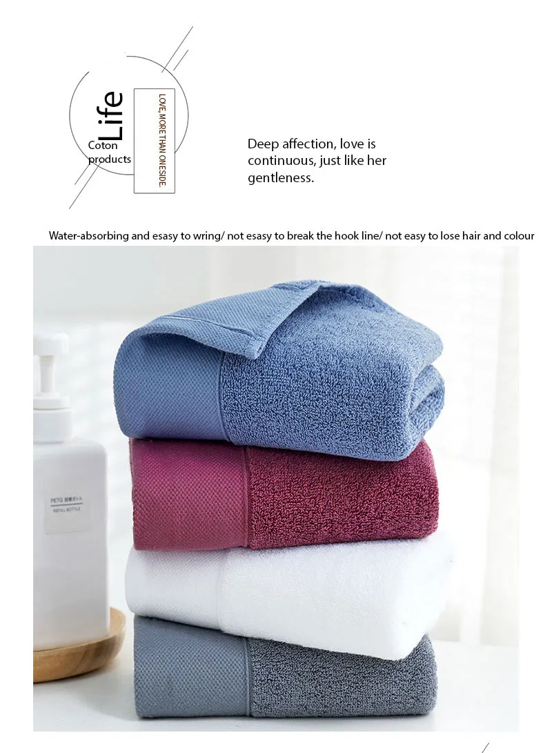 30x50cm Super Absorbent Quick Drying Towel for Drying Hands -White β photo 7