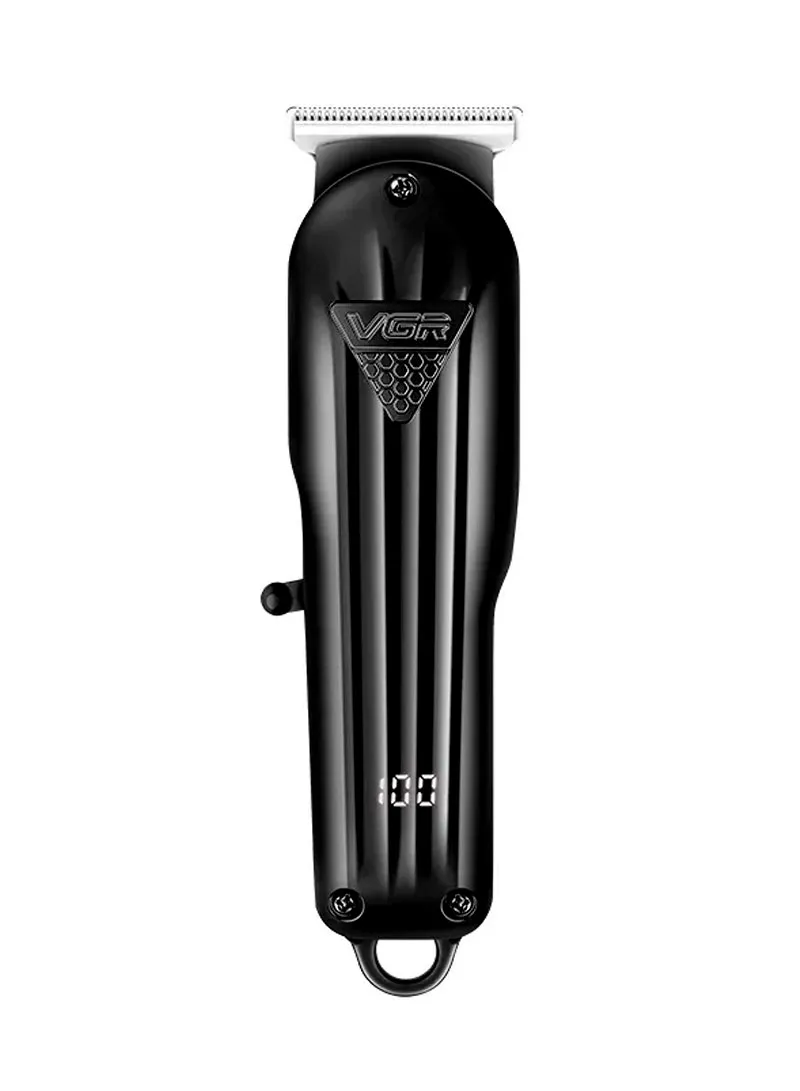 600mAh Precision T-Blade Hair Trimmer with LED Display & Low-Noise Motor Design β photo 2