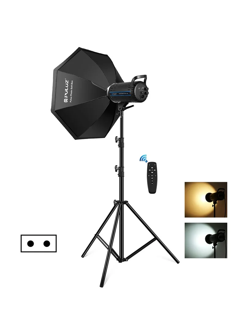Photography Kit Set Video Light with Softbox Remote Control Light Holder — photo 2