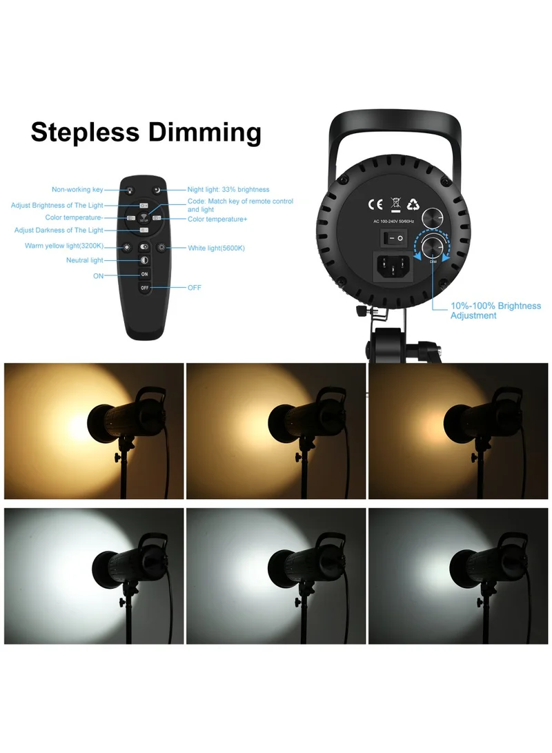 Photography Kit Set Video Light with Softbox Remote Control Light Holder β photo 6