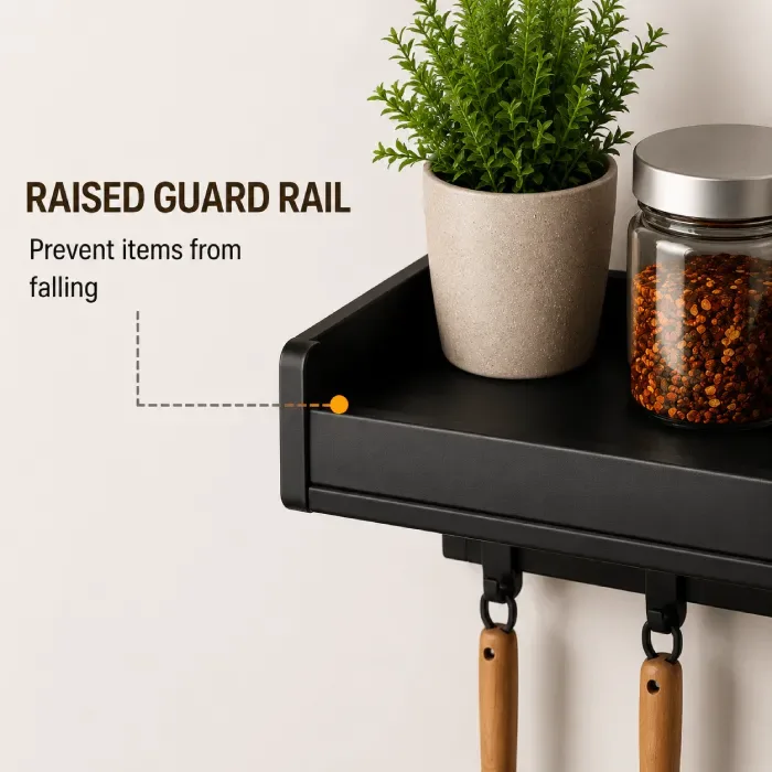 Wall-Mounted Kitchen Rack — photo 2