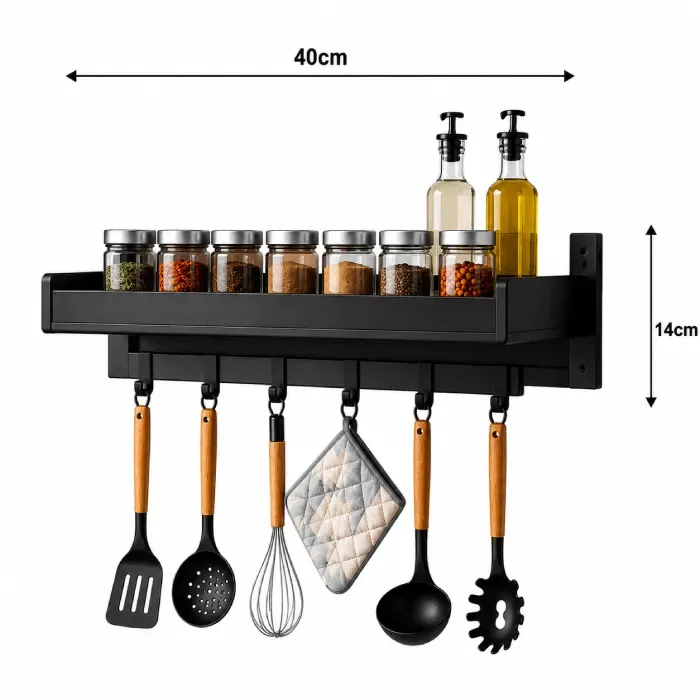 Wall-Mounted Kitchen Rack — photo 4