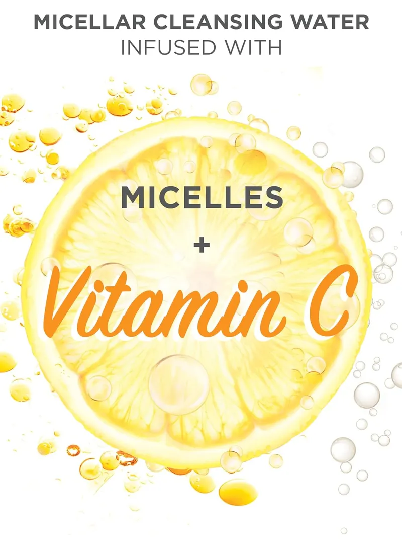 100ml Vitamin C Micellar Water Facial Brightening Cleanser and Makeup Remover β photo 8
