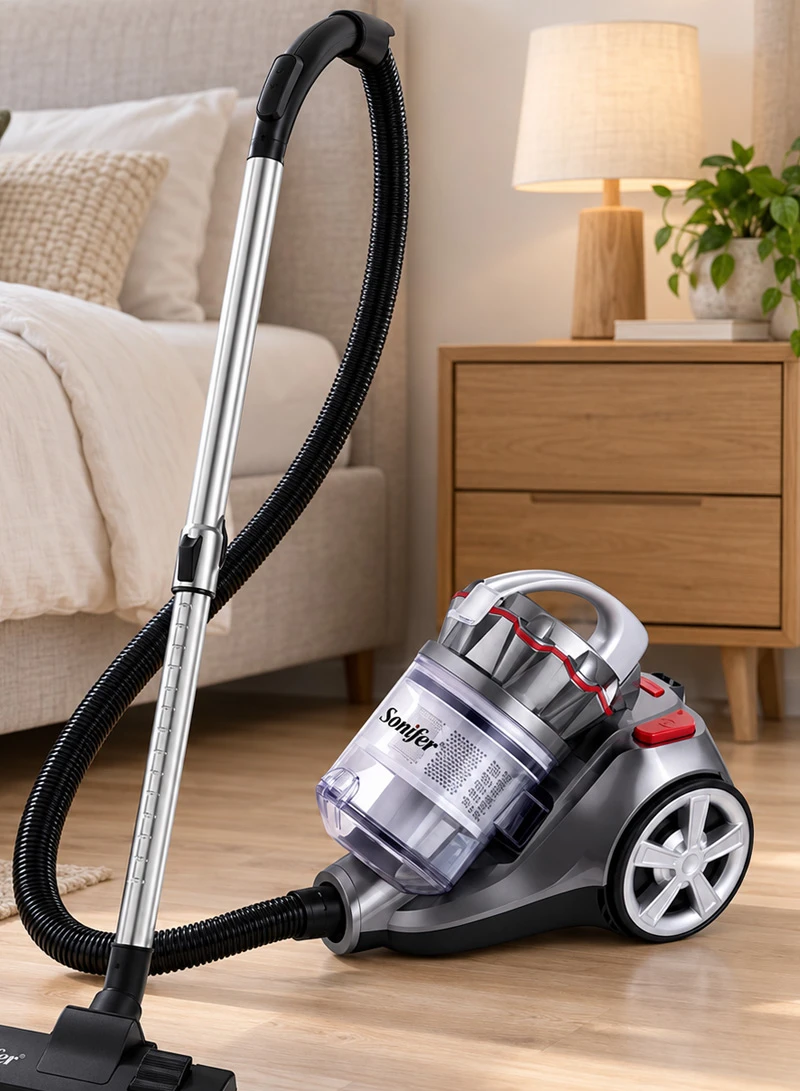 3L Powerful Corded Canister Vacuum Cleaner, Cyclonic Bagless System Vacuum Cleaner β photo 5