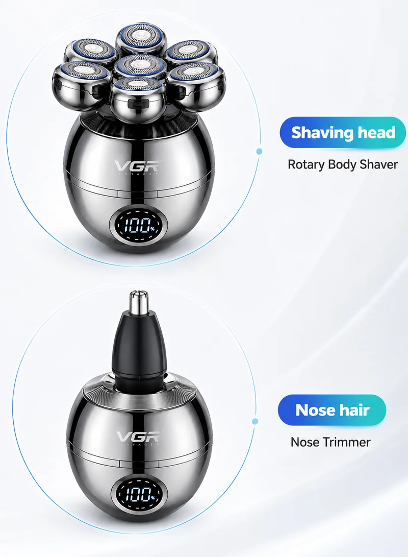 Waterproof Cordless Men's Shaver & Grooming SET β photo 5