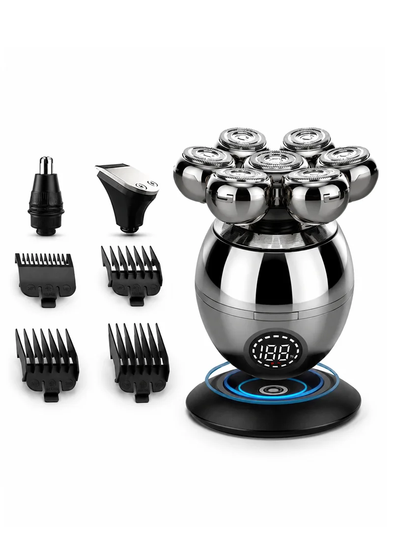 Waterproof Cordless Men's Shaver & Grooming SET