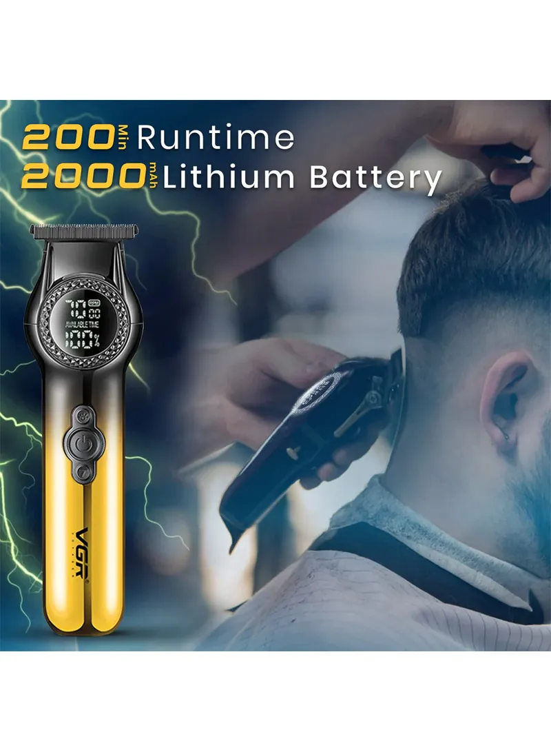 Ultra-Premium Zero Gapped Professional 8000 RPM 2-Speed Hair Trimmer Ceramic & Powder Metallurg β photo 7