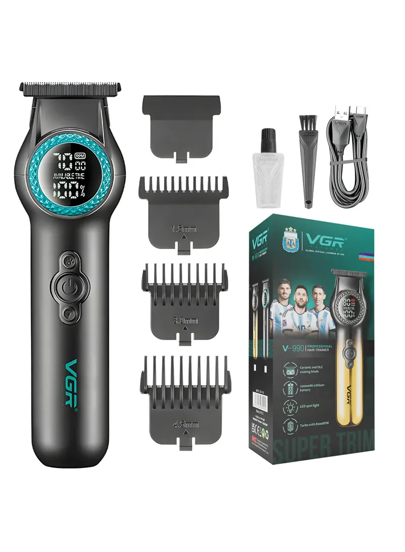 Ultra-Premium Zero Gapped Professional 8000 RPM 2-Speed Hair Trimmer Ceramic & Powder Metallurg β photo 8