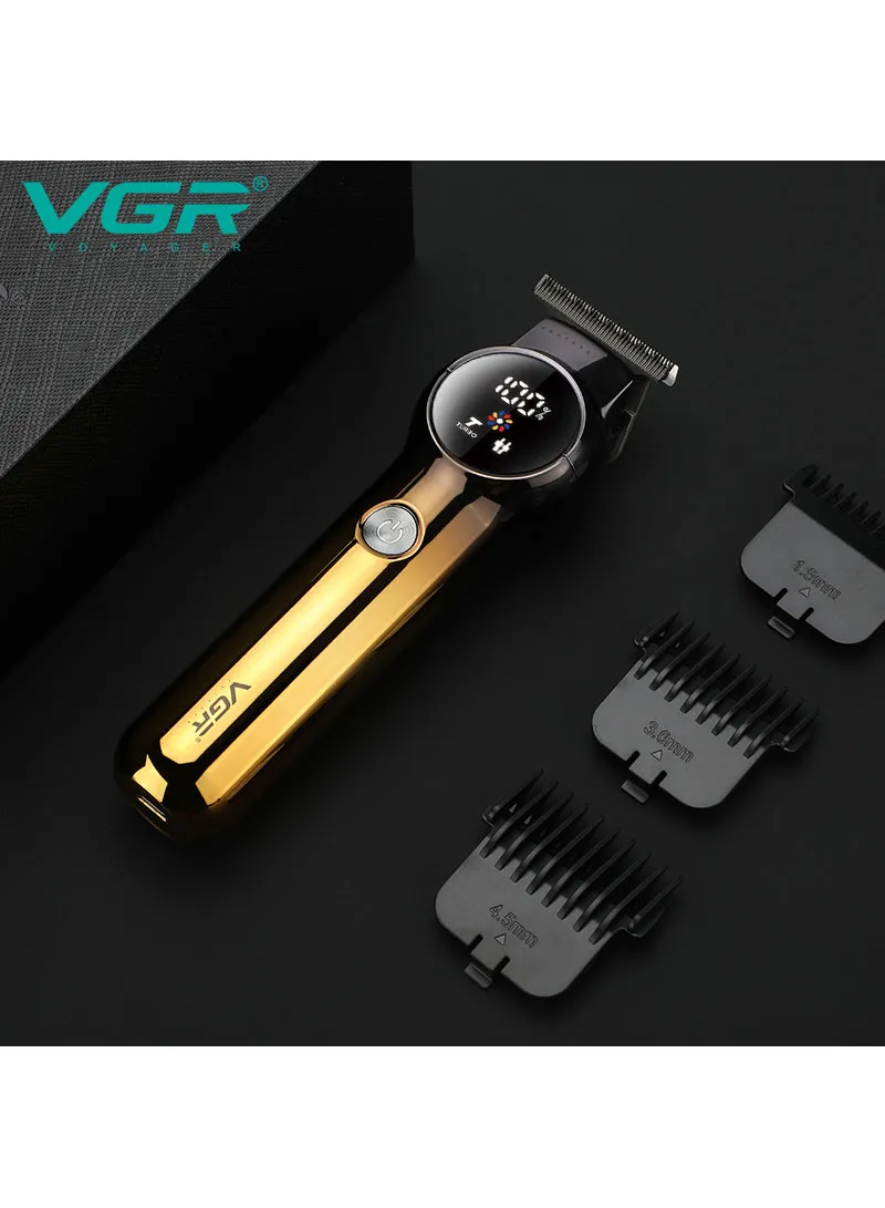 1200mAh Corded & Cordless Professional LED Display Hair Clipper With Turbo Mode Function — photo 3