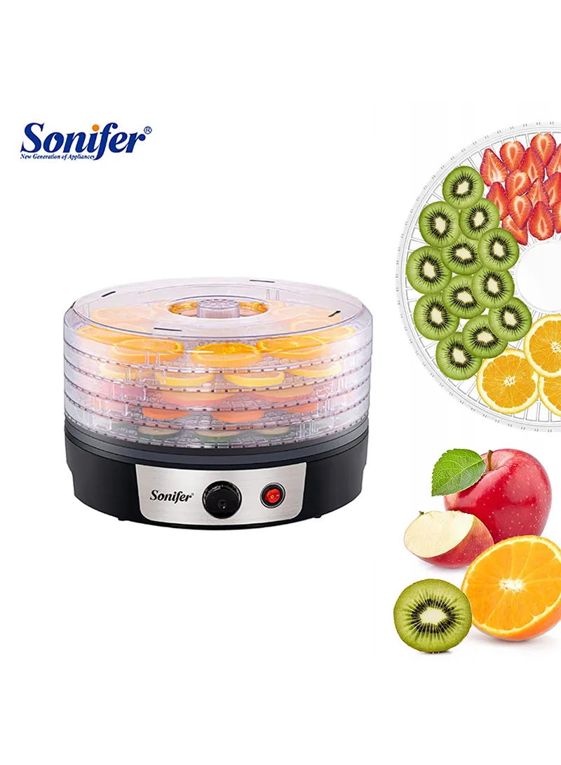 Electric Food Dehydrator with 5 Transparent Trays — photo 3