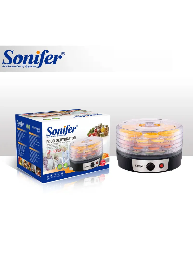 Electric Food Dehydrator with 5 Transparent Trays β photo 4