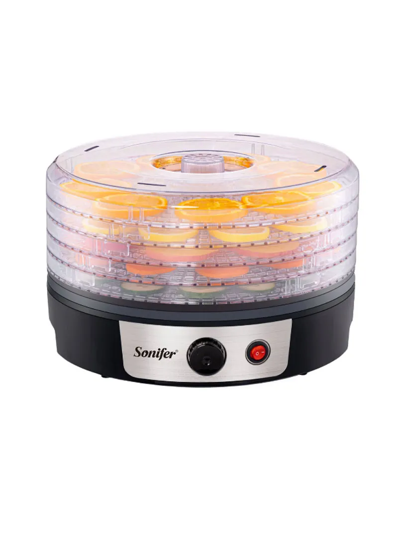 Electric Food Dehydrator with 5 Transparent Trays
