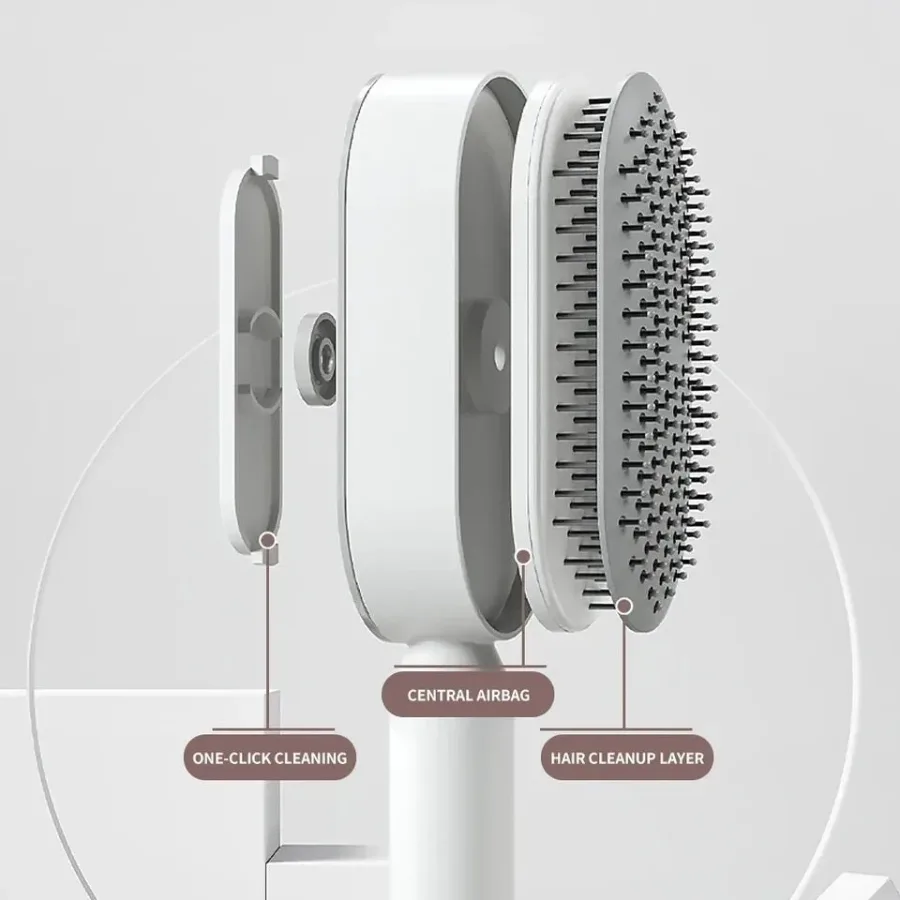 Self Cleaning Hair Brush β photo 3