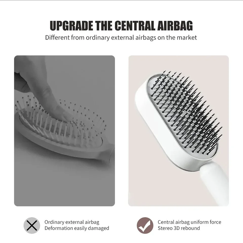 Self Cleaning Hair Brush — photo 4