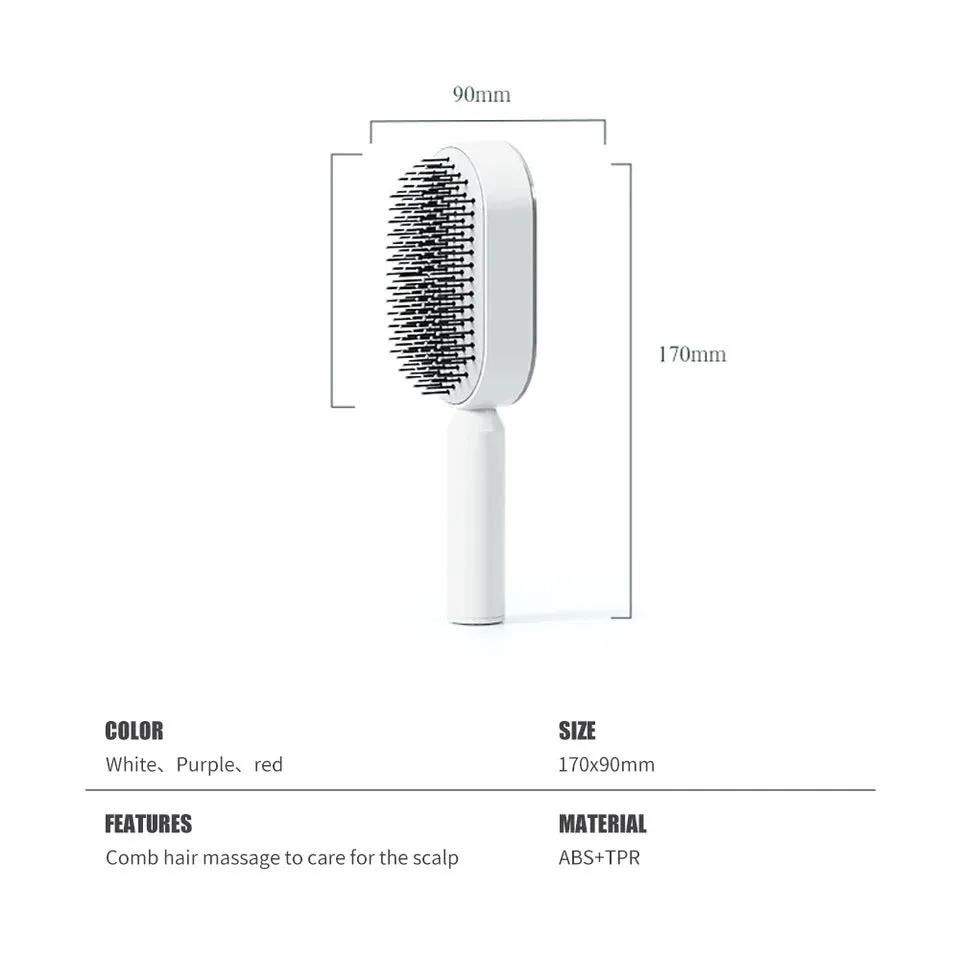 Self Cleaning Hair Brush — photo 5