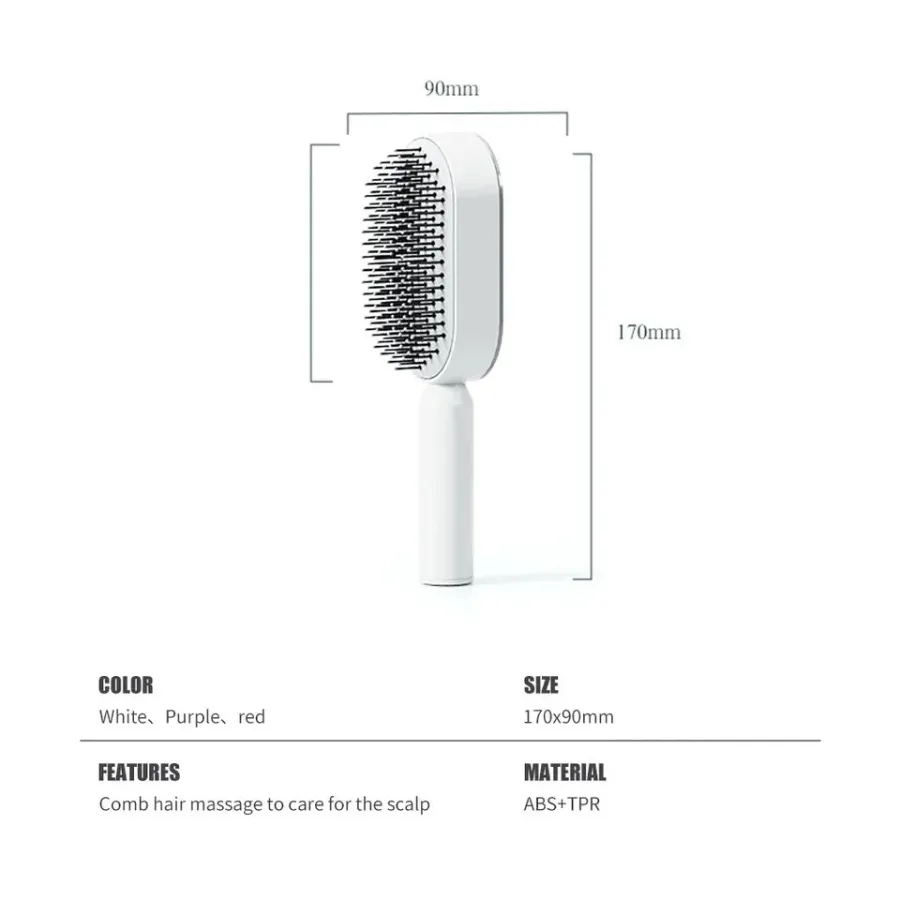 Self Cleaning Hair Brush β photo 5