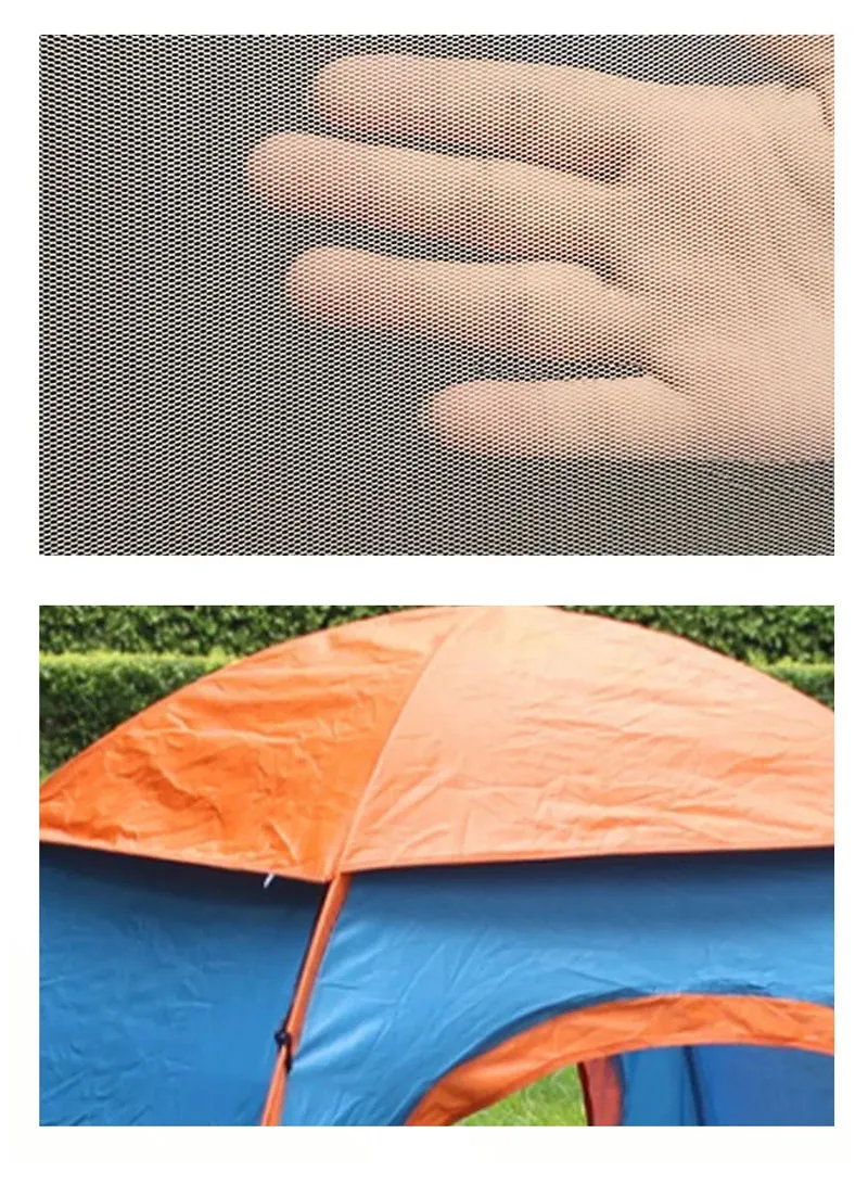 2 People Double Door Single Layer Automatic Installation Tent, Outdoor Activity Waterproof Wind β photo 4