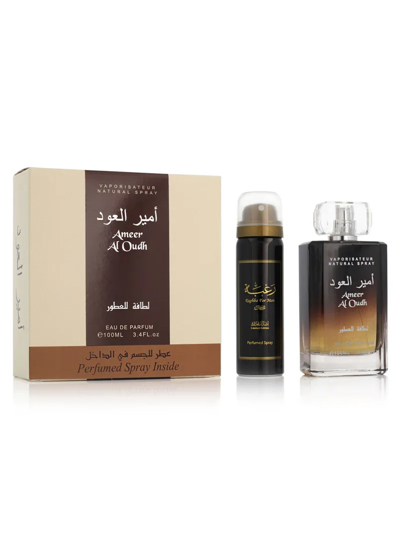 AMEER AL OUDH Eau de Parfum for Both Men & Women + Deodorant 50ml