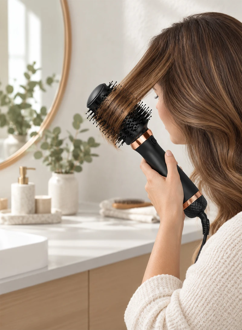 9 in-1 Rotating Air Styler Hair Brush with 3 Adjustable Heat Settings & 360° Rotatable Cord 500 — photo 7