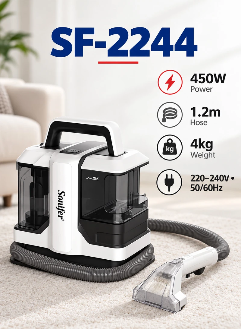 Wet & Dry Portable Carpet Vacuum Cleaner With Dual Brush Heads & Strong Suction β photo 7