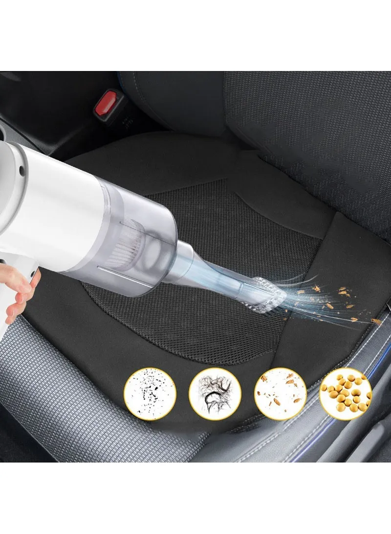 2-in-1 1 Car Cordless Vacuum Cleaner Air Blower Home Office Mini Handheld Dust Remover Deduster — photo 8