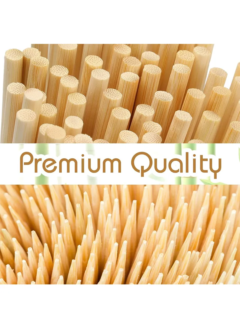 40cm Round Bamboo Skewers, Bamboo Sticks for Grilling Meat, Satays & Skewered Vegetables — photo 3