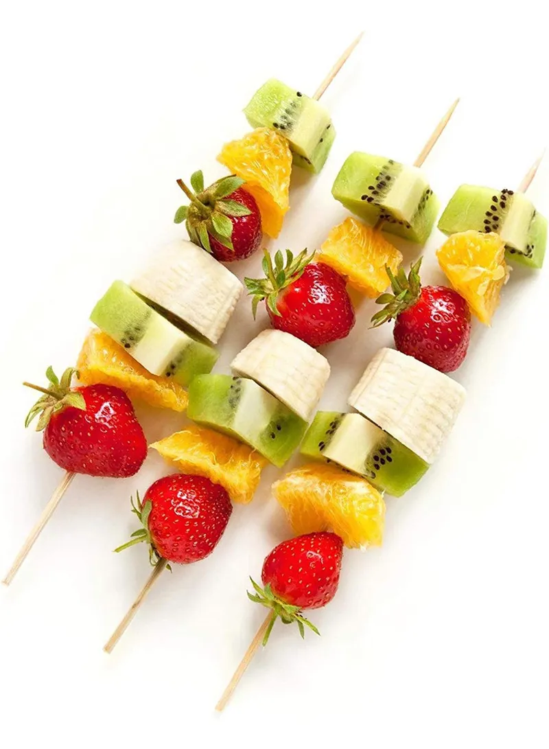 40cm Round Bamboo Skewers, Bamboo Sticks for Grilling Meat, Satays & Skewered Vegetables β photo 5