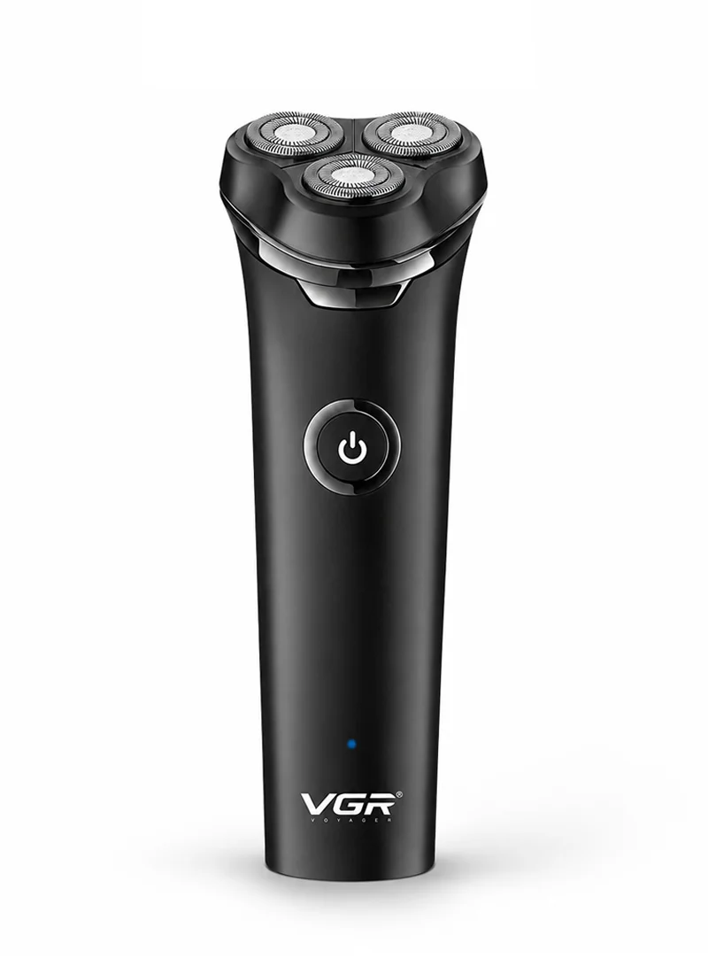Cordless Rechargeable Fully Waterproof 3 Head Electric Shaver Wet & Dry Rotary Shavers With Mag