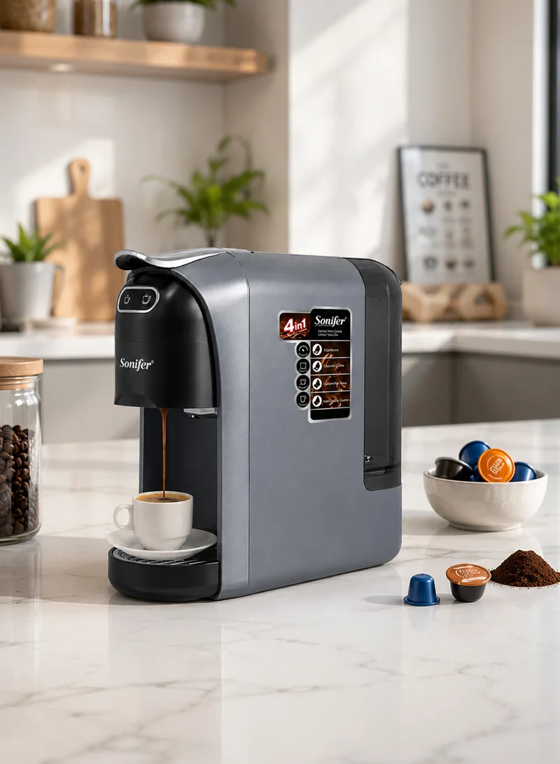 4-in-1 Multifunctional Powder & Capsules Coffee Maker Machine with 20-Bar High-Pressure — photo 7