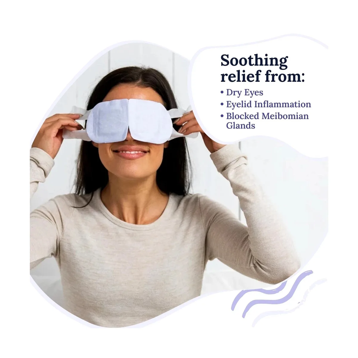 Corneacare Self Heating Warm Compress for Eyes HSA/FSA APPROVED - 5 Pcs β photo 6