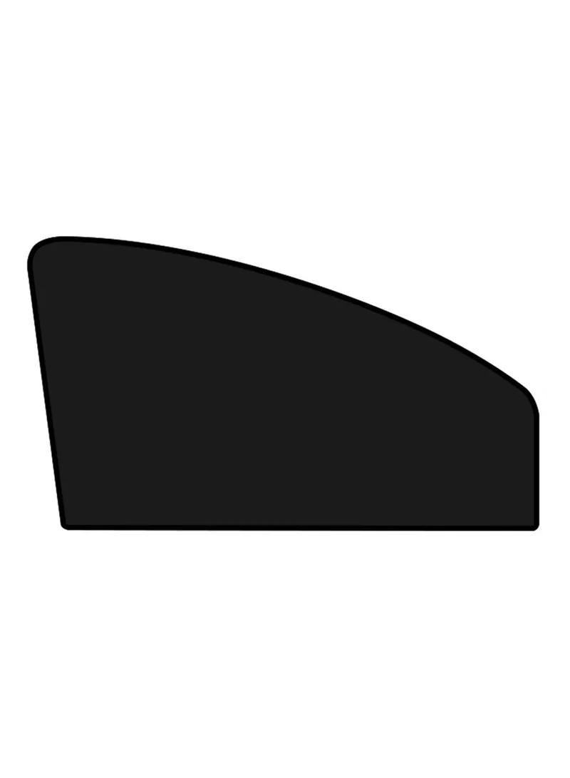 Car Front Side Window Sun Shade UV Protection Polyester Magnetic Car Sunshade Curtain — photo 2