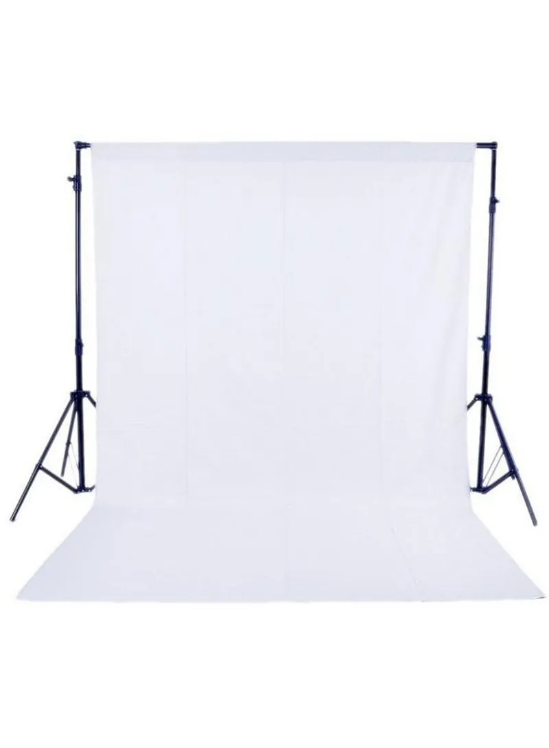 1.6x3m Photography Studio Non-woven Backdrop / Background Screen - White