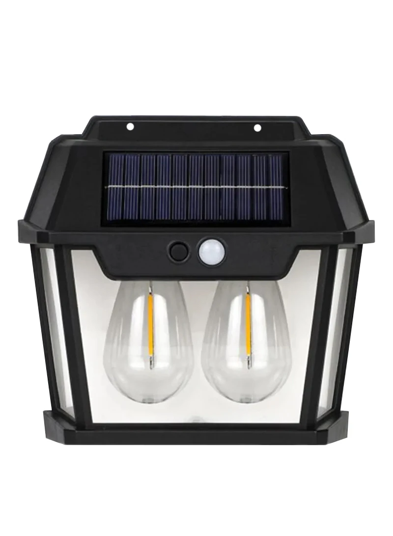 1800mAh Solar Wall Light with Motion Sensor, Warm Light, Waterproof Design & 2 LEDs HW — photo 2