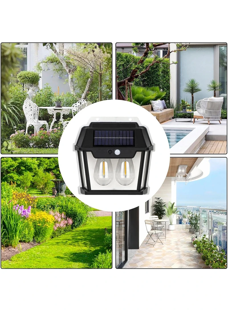 1800mAh Solar Wall Light with Motion Sensor, Warm Light, Waterproof Design & 2 LEDs HW β photo 7