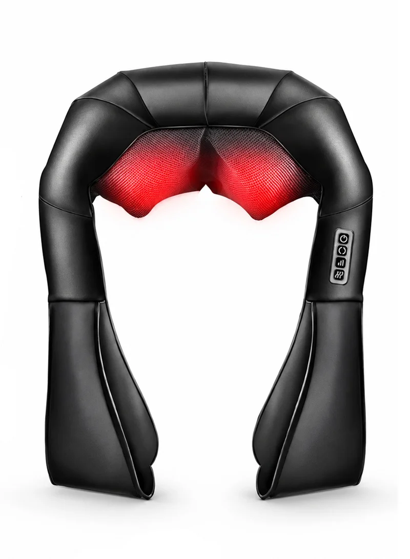 3D Kneading Full-Body Electric Shoulder, Neck Massager with Heat Therapy & Intelligent Timing