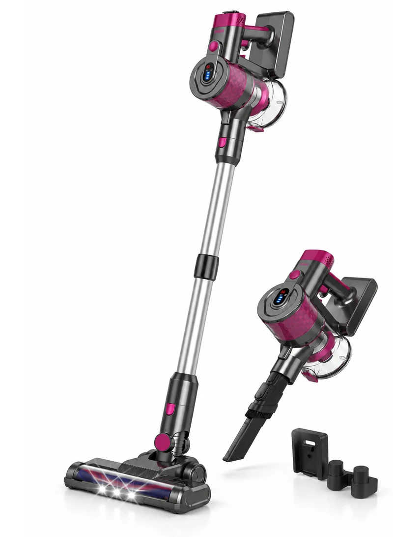 2200mAh*7 Cordless Vacuum Cleaner Adjustable Telescopic Tube With Dust Capacity