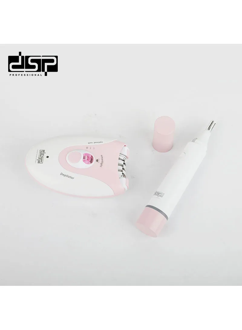 3W Women’s Grooming Kit with Nose Trimmer & Body Epilator, Gentle, Effective Hair Removal, Rech — photo 4