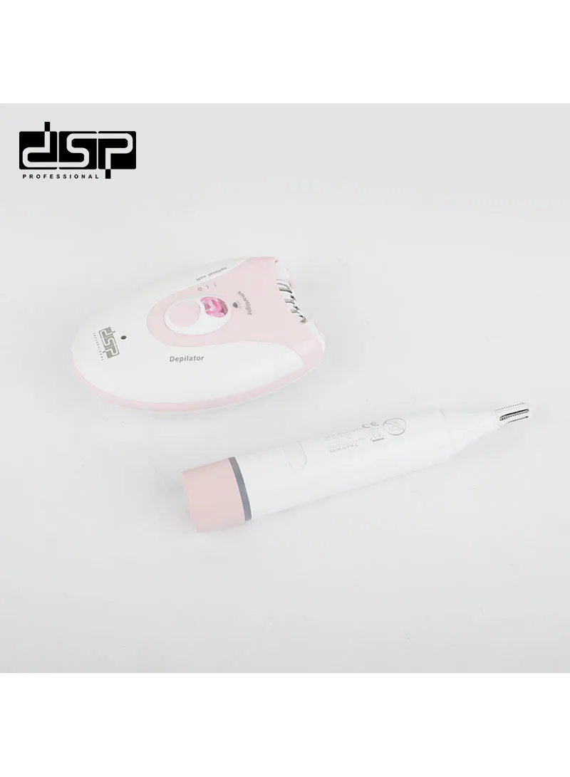 3W Women’s Grooming Kit with Nose Trimmer & Body Epilator, Gentle, Effective Hair Removal, Rech — photo 5