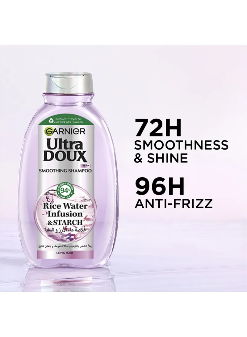 Ultra Doux Rice Water Infusion & Starch Shampoo, for Long Hair, Smooth and Shine 400ml — photo 4