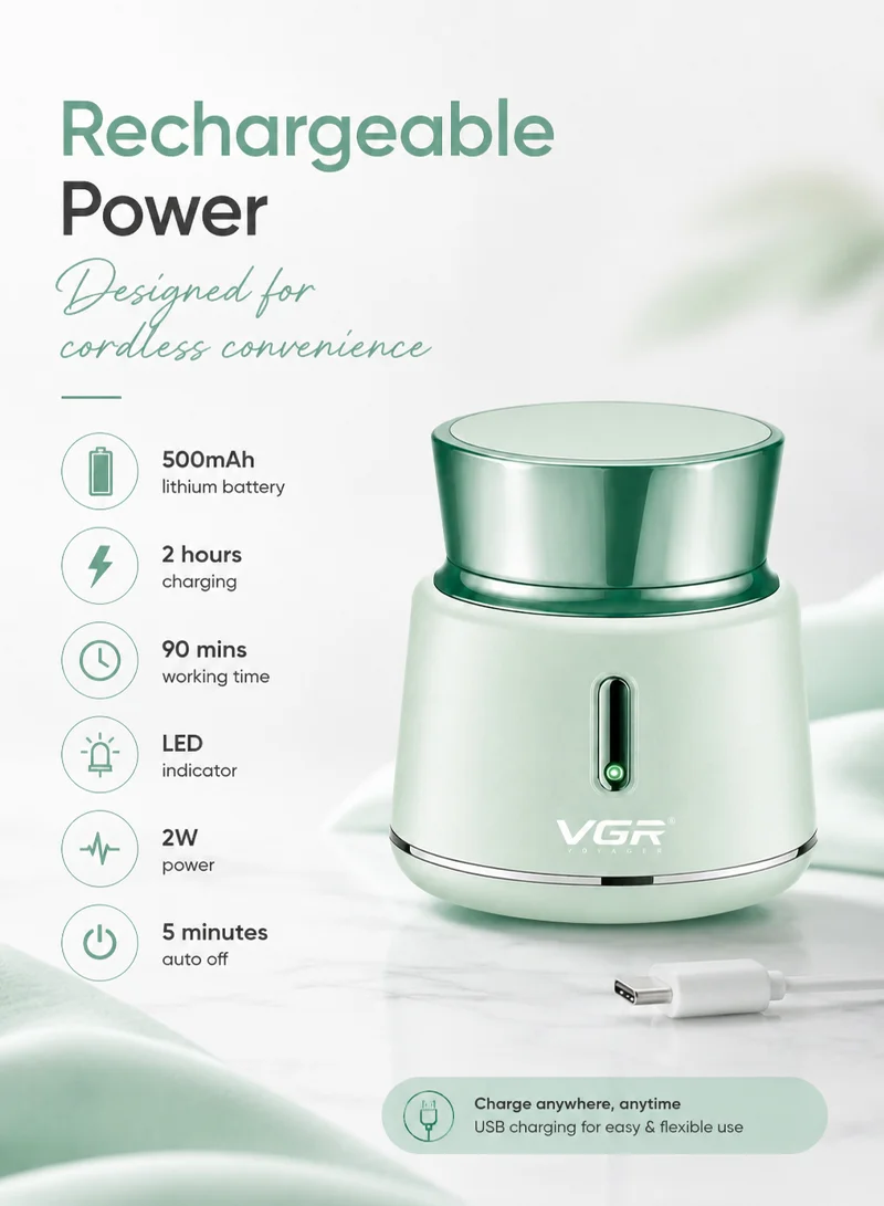 Painless Cordless Lady Shaver Fully Washable With LED Indicator — photo 5