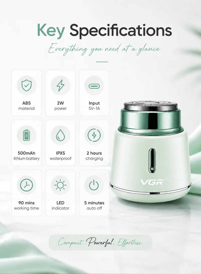 Painless Cordless Lady Shaver Fully Washable With LED Indicator β photo 8