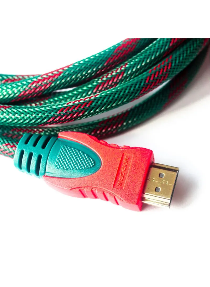 3m 4K Nylon Mesh High Speed HDMI To HDMI Cable β photo 3