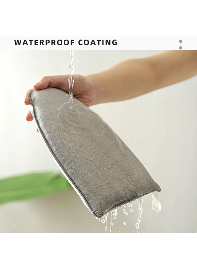Garment Steamer Ironing Gloves Anti Steam Glove Heat Resistant Handheld Ironing Pad for Clothes β photo 4