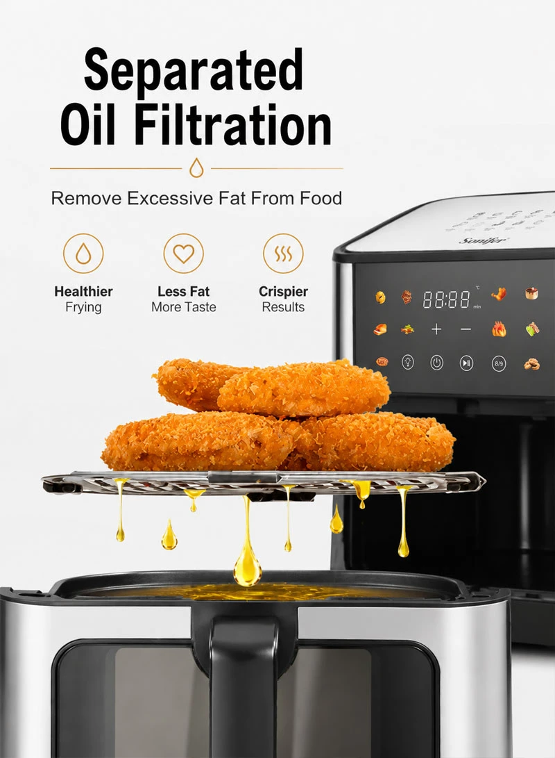 Digital Air Fryer with Touch Control & 10 Preset Modes — photo 5