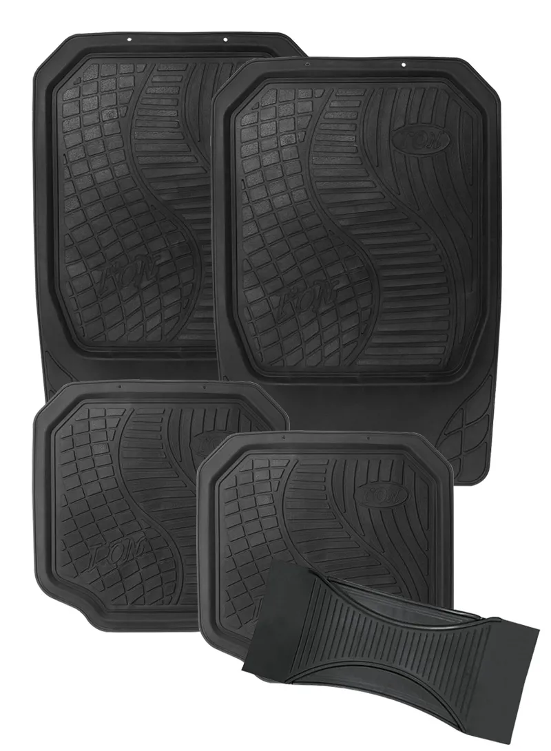 5-Pcs / Set Car Front+Rear Floor Mat, Anti-Slip Vehicle Interior Floor Mat, Washable Floor Mat β photo 7