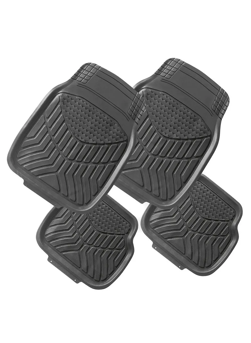 5-Pcs / Set Car Front+Rear Floor Mat, Anti-Slip Vehicle Interior Floor Mat, Washable Floor Mat β photo 2