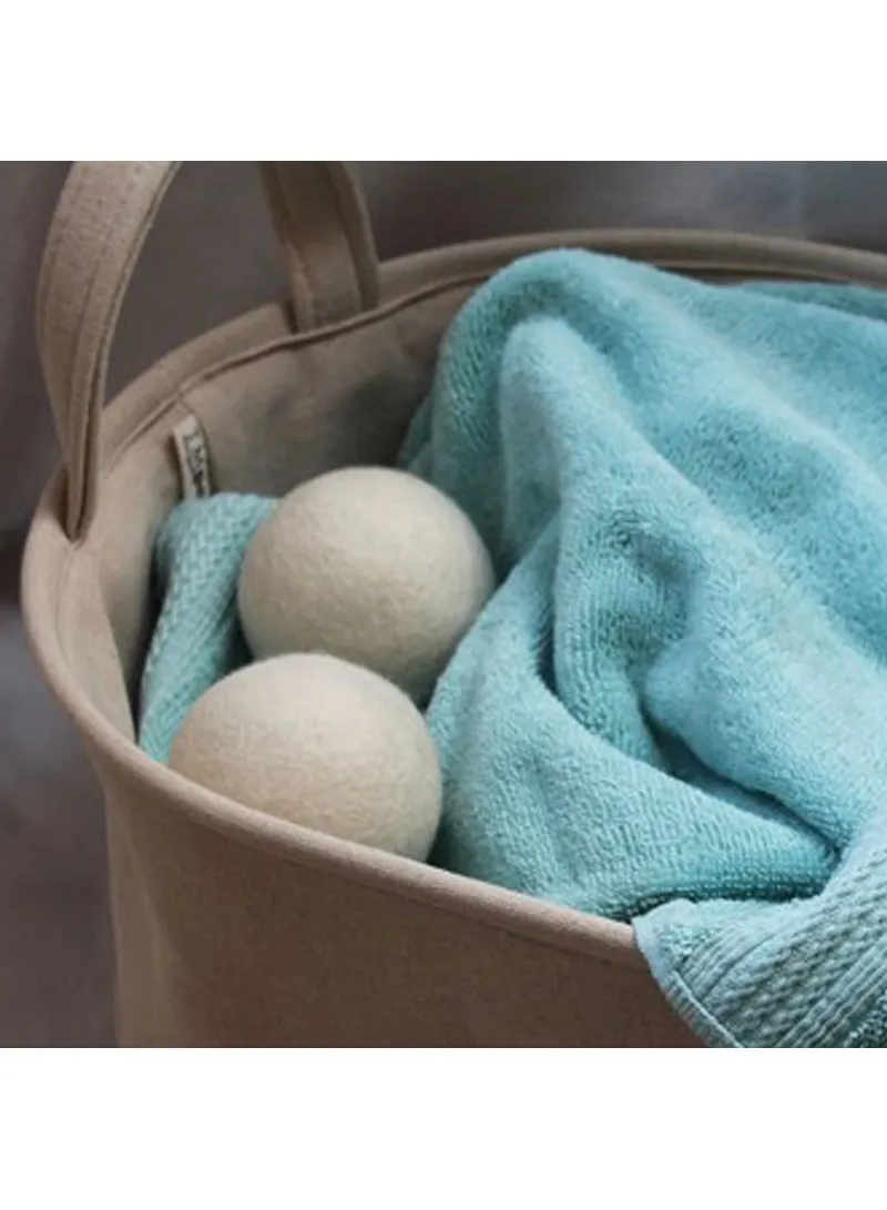 80mm Natural Wool Dryer Ball Laundry Drying Ball — photo 9