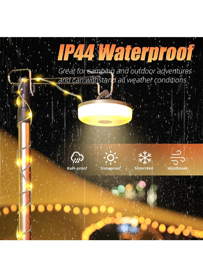 2-In 1 2000mAh 10m Multifunctional Waterproof Camping Strip Light with Power Bank Function, Str β photo 2