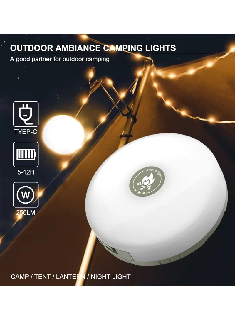 2-In 1 2000mAh 10m Multifunctional Waterproof Camping Strip Light with Power Bank Function, Str — photo 4