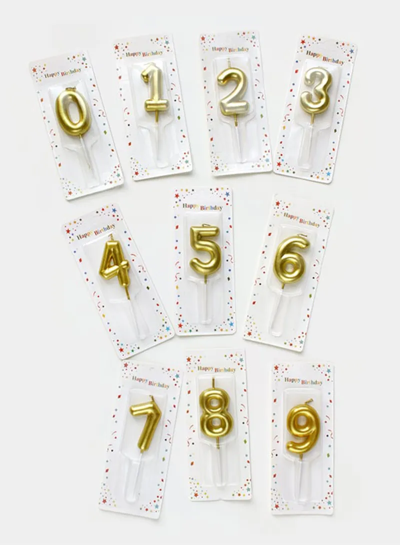 Number “9” Birthday Candle, Birthday Celebration Candle, Birthday Cake Decoration, Cake Topper — photo 3